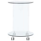 vidaXL Couchtisch 45x40x58 cm Hartglas vidaXL Couchtisch 45x40x58 cm Hartglas