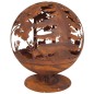 Esschert Design Feuerball Laser-geschnitten 57,5x57,5x66 cm Rost-Optik FF261 Esschert Design Feuerball Laser-geschnitten 57,5x57,5x66 cm Rost-Optik FF261