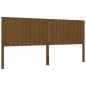 vidaXL Massivholzbett mit Kopfteil Honigbraun 200x200 cm vidaXL Massivholzbett mit Kopfteil Honigbraun 200x200 cm