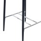 5-tlg. Bar-Set Kunstleder Schwarz 5-tlg. Bar-Set Kunstleder Schwarz