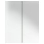 vidaXL Bad-Spiegelschrank 60x15x75 cm MDF Weiß und Eiche-Optik vidaXL Bad-Spiegelschrank 60x15x75 cm MDF Weiß und Eiche-Optik