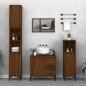 vidaXL Badschrank Braun Eichen-Optik 30x30x190 cm Holzwerkstoff vidaXL Badschrank Braun Eichen-Optik 30x30x190 cm Holzwerkstoff