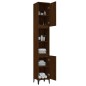 vidaXL Badschrank Braun Eichen-Optik 30x30x190 cm Holzwerkstoff vidaXL Badschrank Braun Eichen-Optik 30x30x190 cm Holzwerkstoff