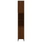 vidaXL Badschrank Braun Eichen-Optik 30x30x190 cm Holzwerkstoff vidaXL Badschrank Braun Eichen-Optik 30x30x190 cm Holzwerkstoff