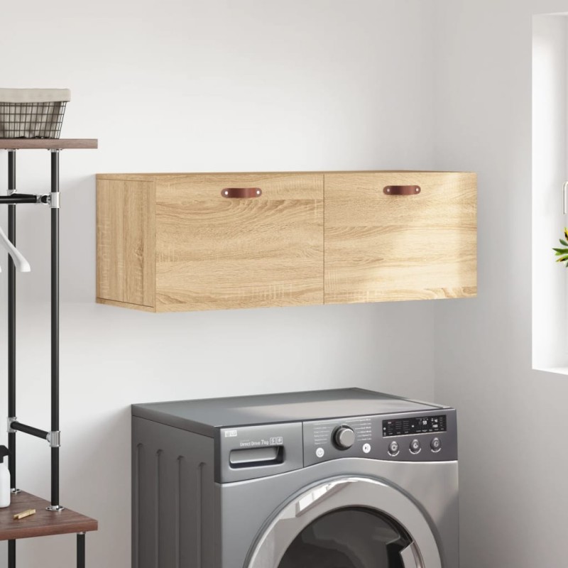 vidaXL Wandschrank Sonoma-Eiche 100x36,5x35 cm Holzwerkstoff vidaXL Wandschrank Sonoma-Eiche 100x36,5x35 cm Holzwerkstoff