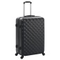 vidaXL Hartschalen-Trolley-Set 3 Stk. Schwarz ABS vidaXL Hartschalen-Trolley-Set 3 Stk. Schwarz ABS