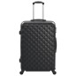vidaXL Hartschalen-Trolley-Set 3 Stk. Schwarz ABS vidaXL Hartschalen-Trolley-Set 3 Stk. Schwarz ABS