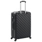 vidaXL Hartschalen-Trolley-Set 3 Stk. Schwarz ABS vidaXL Hartschalen-Trolley-Set 3 Stk. Schwarz ABS