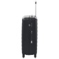 vidaXL Hartschalen-Trolley-Set 3 Stk. Schwarz ABS vidaXL Hartschalen-Trolley-Set 3 Stk. Schwarz ABS
