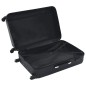 vidaXL Hartschalen-Trolley-Set 3 Stk. Schwarz ABS vidaXL Hartschalen-Trolley-Set 3 Stk. Schwarz ABS