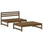 vidaXL 2-tlg. Garten-Lounge-Set mit Kissen Honigbraun Massivholz vidaXL 2-tlg. Garten-Lounge-Set mit Kissen Honigbraun Massivholz