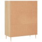 vidaXL Bücherregal Sonoma-Eiche 69,5x32,5x90 cm Holzwerkstoff vidaXL Bücherregal Sonoma-Eiche 69,5x32,5x90 cm Holzwerkstoff