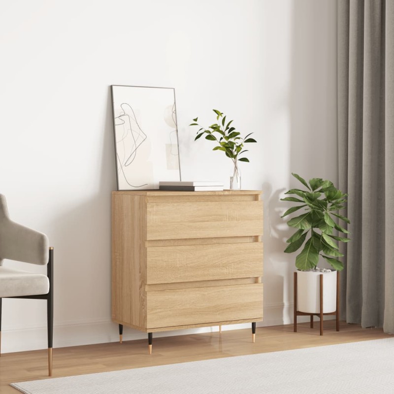 vidaXL Sideboard Sonoma-Eiche 60x35x70 cm Holzwerkstoff vidaXL Sideboard Sonoma-Eiche 60x35x70 cm Holzwerkstoff