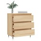 vidaXL Sideboard Sonoma-Eiche 60x35x70 cm Holzwerkstoff vidaXL Sideboard Sonoma-Eiche 60x35x70 cm Holzwerkstoff