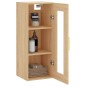 vidaXL Wandschrank Sonoma-Eiche 34,5x34x90 cm vidaXL Wandschrank Sonoma-Eiche 34,5x34x90 cm