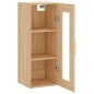 vidaXL Wandschrank Sonoma-Eiche 34,5x34x90 cm vidaXL Wandschrank Sonoma-Eiche 34,5x34x90 cm