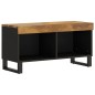 vidaXL TV-Schrank 85x33x43,5 cm Massivholz Mango vidaXL TV-Schrank 85x33x43,5 cm Massivholz Mango