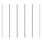 vidaXL 5-tlg. Paravent Weiß 250x220 cm Stoff vidaXL 5-tlg. Paravent Weiß 250x220 cm Stoff