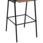 vidaXL Barhocker 2 Stk. Braun Massives Sperrholz Stahl vidaXL Barhocker 2 Stk. Braun Massives Sperrholz Stahl
