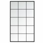 vidaXL Wandspiegel 3 Stk. Schwarz 100x60 cm Metall vidaXL Wandspiegel 3 Stk. Schwarz 100x60 cm Metall