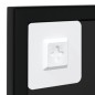 vidaXL Wandspiegel 3 Stk. Schwarz 100x60 cm Metall vidaXL Wandspiegel 3 Stk. Schwarz 100x60 cm Metall