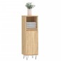 vidaXL Badschrank Sonoma-Eiche 30x30x100 cm Holzwerkstoff vidaXL Badschrank Sonoma-Eiche 30x30x100 cm Holzwerkstoff