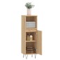 vidaXL Badschrank Sonoma-Eiche 30x30x100 cm Holzwerkstoff vidaXL Badschrank Sonoma-Eiche 30x30x100 cm Holzwerkstoff