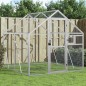 vidaXL Voliere Silbern 1,79x2x1,85 m Aluminium vidaXL Voliere Silbern 1,79x2x1,85 m Aluminium