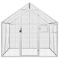 vidaXL Voliere Silbern 1,79x2x1,85 m Aluminium vidaXL Voliere Silbern 1,79x2x1,85 m Aluminium