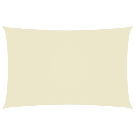 vidaXL Sonnensegel Oxford-Gewebe Rechteckig 3x6 m Creme