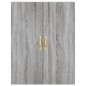 Highboard Grau Sonoma 69,5x34x180 cm Holzwerkstoff Highboard Grau Sonoma 69,5x34x180 cm Holzwerkstoff