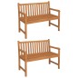 vidaXL 5-tlg. Garten-Essgruppe Massivholz Teak vidaXL 5-tlg. Garten-Essgruppe Massivholz Teak