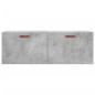 vidaXL Wandschrank Betongrau 100x36,5x35 cm Holzwerkstoff vidaXL Wandschrank Betongrau 100x36,5x35 cm Holzwerkstoff