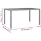 vidaXL 7-tlg. Garten-Essgruppe mit Kissen Schwarz Poly Rattan vidaXL 7-tlg. Garten-Essgruppe mit Kissen Schwarz Poly Rattan