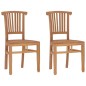 vidaXL 3-tlg. Garten-Essgruppe Massivholz Teak vidaXL 3-tlg. Garten-Essgruppe Massivholz Teak