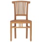 vidaXL 3-tlg. Garten-Essgruppe Massivholz Teak vidaXL 3-tlg. Garten-Essgruppe Massivholz Teak