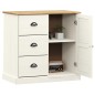 vidaXL Sideboard mit Schubladen VIGO 78x40x75 cm Massivholz Kiefer vidaXL Sideboard mit Schubladen VIGO 78x40x75 cm Massivholz Kiefer