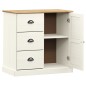 vidaXL Sideboard mit Schubladen VIGO 78x40x75 cm Massivholz Kiefer vidaXL Sideboard mit Schubladen VIGO 78x40x75 cm Massivholz Kiefer