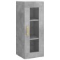 vidaXL Wandschrank Betongrau 34,5x34x90 cm vidaXL Wandschrank Betongrau 34,5x34x90 cm