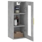 vidaXL Wandschrank Betongrau 34,5x34x90 cm vidaXL Wandschrank Betongrau 34,5x34x90 cm