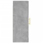 vidaXL Wandschrank Betongrau 34,5x34x90 cm vidaXL Wandschrank Betongrau 34,5x34x90 cm
