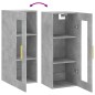 vidaXL Wandschrank Betongrau 34,5x34x90 cm vidaXL Wandschrank Betongrau 34,5x34x90 cm