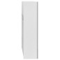 vidaXL Bad-Spiegelschrank Weiß 80x15x60 cm MDF vidaXL Bad-Spiegelschrank Weiß 80x15x60 cm MDF