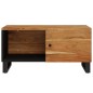 vidaXL Couchtisch 80x50x40 cm Massivholz Akazie & Holzwerkstoff vidaXL Couchtisch 80x50x40 cm Massivholz Akazie & Holzwerkstoff