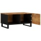 vidaXL Couchtisch 80x50x40 cm Massivholz Akazie & Holzwerkstoff vidaXL Couchtisch 80x50x40 cm Massivholz Akazie & Holzwerkstoff