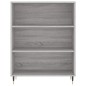 Highboard Grau Sonoma 69,5x34x180 cm Holzwerkstoff Highboard Grau Sonoma 69,5x34x180 cm Holzwerkstoff