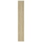 vidaXL Bücherregal/Raumteiler Sonoma-Eiche 80x30x198 cm Holzwerkstoff vidaXL Bücherregal/Raumteiler Sonoma-Eiche 80x30x198 cm Holzwerkstoff