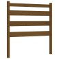 vidaXL Bettrahmen mit Kopfteil Honigbraun 90x190 cm Massivholz vidaXL Bettrahmen mit Kopfteil Honigbraun 90x190 cm Massivholz