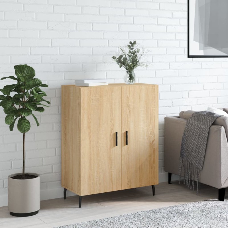 vidaXL Sideboard Sonoma-Eiche 69,5x34x90 cm Holzwerkstoff vidaXL Sideboard Sonoma-Eiche 69,5x34x90 cm Holzwerkstoff