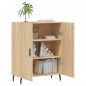 vidaXL Sideboard Sonoma-Eiche 69,5x34x90 cm Holzwerkstoff vidaXL Sideboard Sonoma-Eiche 69,5x34x90 cm Holzwerkstoff